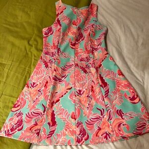 Pink and Blue Lilly Dress